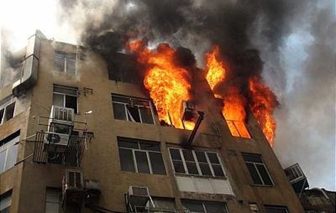 انفجار گاز شهری در حسن آباد