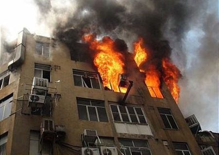 انفجار گاز شهری در حسن آباد