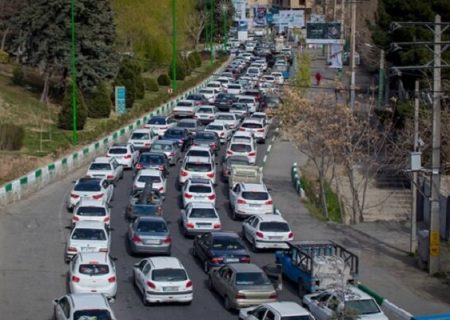اعلام ترافیک سنگین در آزادراه کرج – تهران