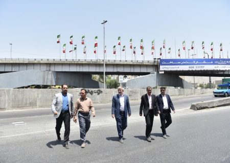 بهره‌برداری از پروژه رفع گره ترافیکی پل فردیس تا پل کلاک