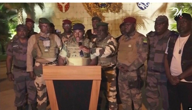 ارتش در کشور نفت خیز گابن قدرت را به دست گرفت