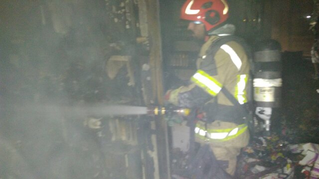 آتش‌سوزی گسترده در بازار تهران/ هشدار درباره ایمنی بازار