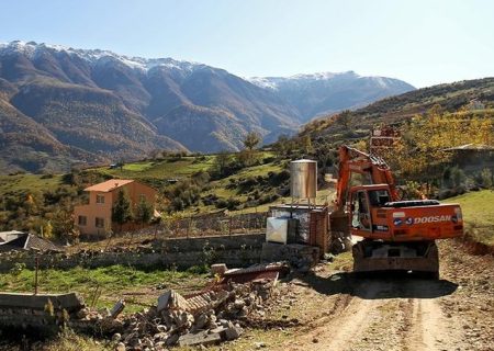 پایان ساخت و ساز‌های غیرمجاز در روستای زیارت