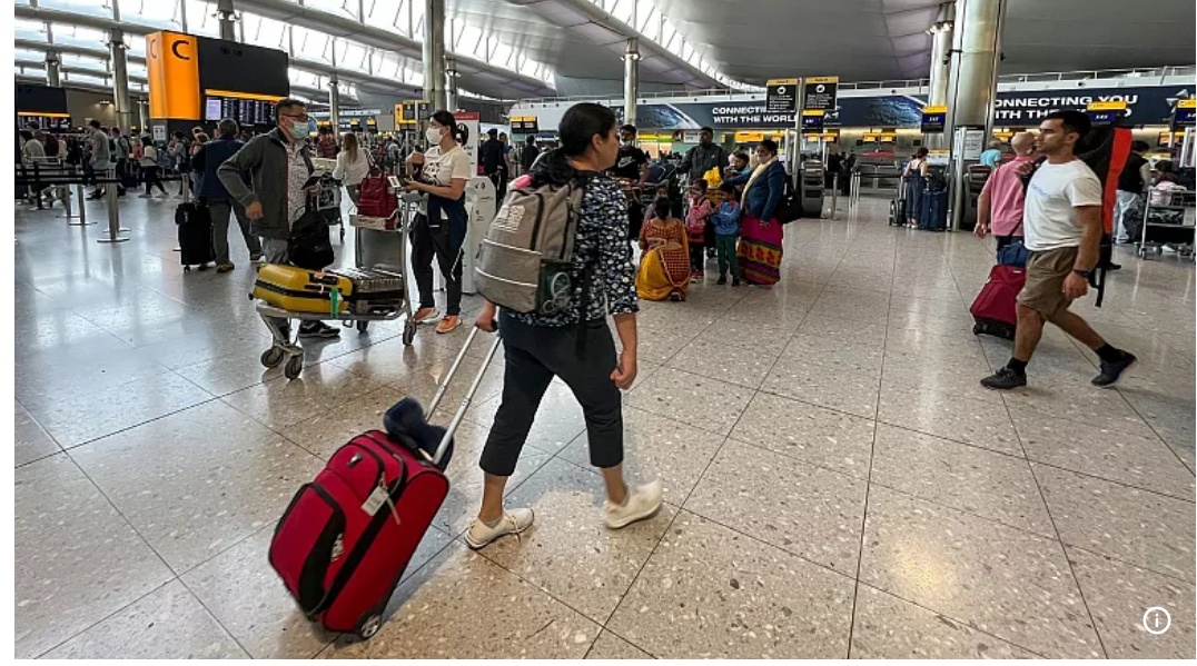 هرج و مرج در فرودگاه لندن