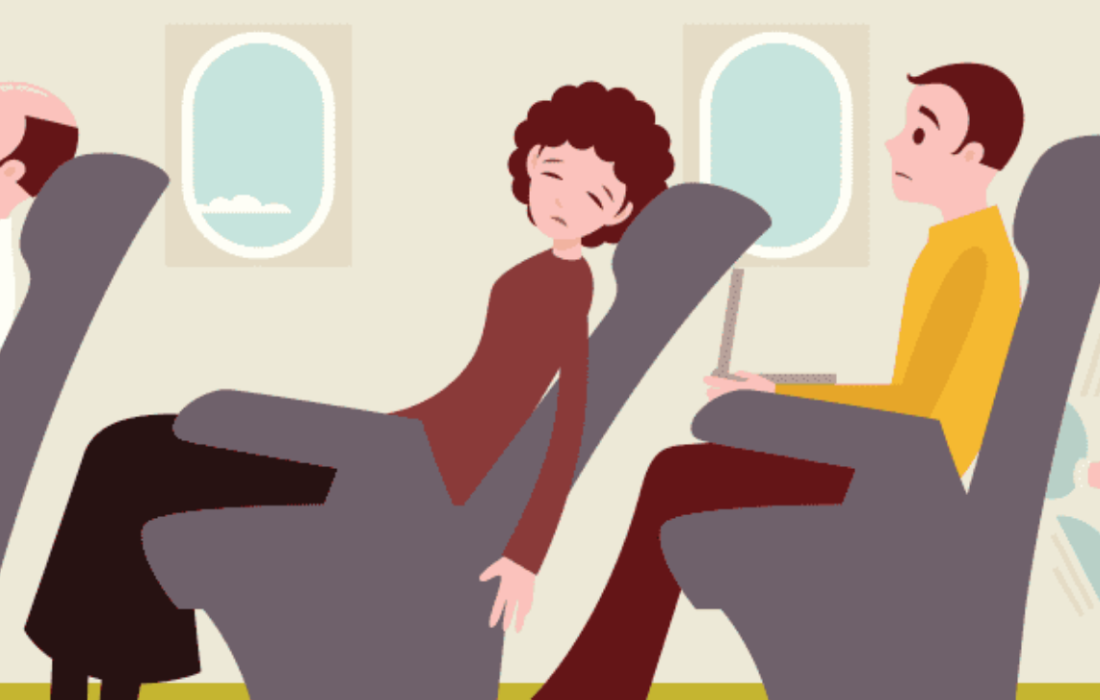 آداب و نحوه رفتار در پرواز