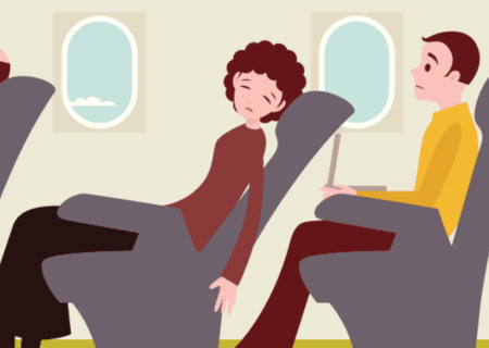 آداب و نحوه رفتار در پرواز