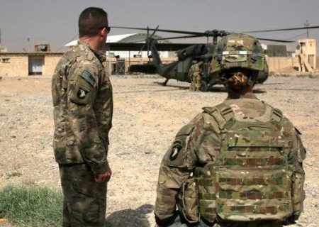 بمباران شدن یک پایگاه آمریکا در اربیل