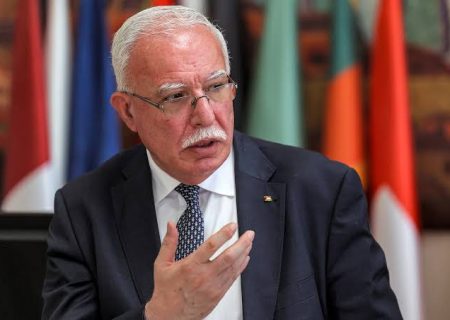 ممنوع المصاحبه شدن وزیرخارجه فلسطین در واشنگتن