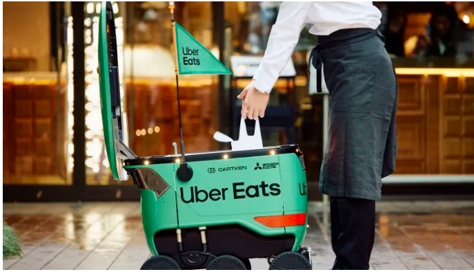 ربات های تحویل دهنده خودران در ژاپن