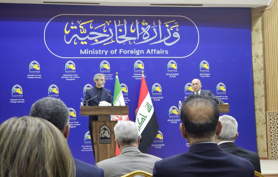 باقری: ایران و عراق ۲ رکن اصلی منطقهاند/ کشورهای اسلامی باید جلوی جنایات صهیونیستها را بگیرند