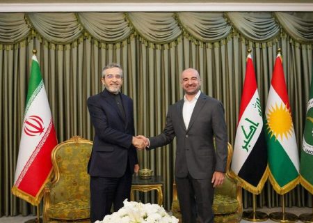 جزئیات دیدار باقری و رئیس اتحادیه میهنی کردستان عراق