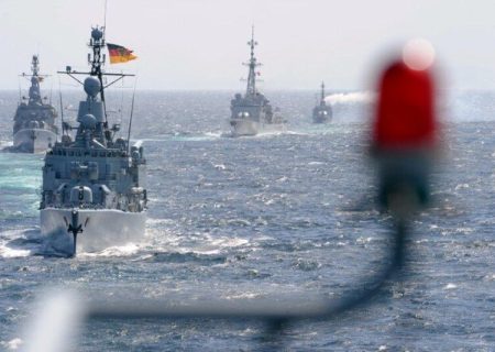 حضور ‌ناوهای جنگی آلمان در تنگه تایوان