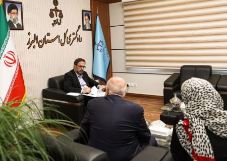 هریکندی: رسیدگی به درخواست‌های حقوقی و قضایی ۹۵۲ نفر از مراجعان در دیدارهای هفتگی مدیران قضایی استان البرز