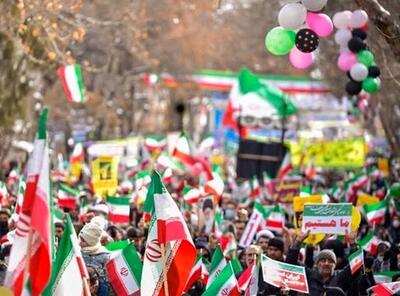راهپیمایی بزرگ یوم الله ۲۲ بهمن در مرکز البرز