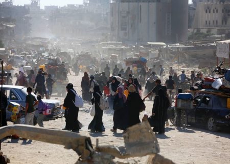 سازمان ملل: بیش از ۴۰۰ هزار فلسطینی از اواسط ماه مارس کوچانده شده‌اند