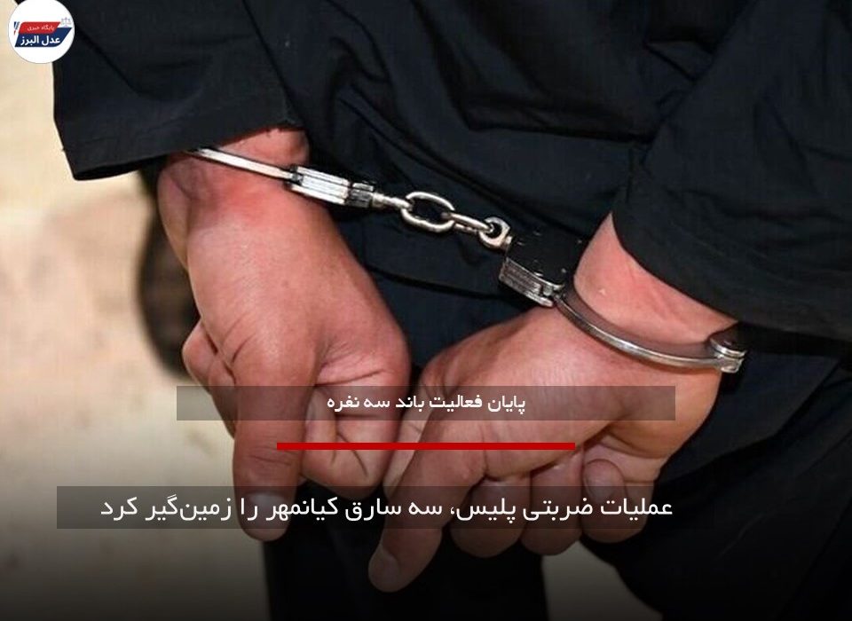 عملیات ضربتی پلیس، سه سارق کیانمهر را زمین‌گیر کرد