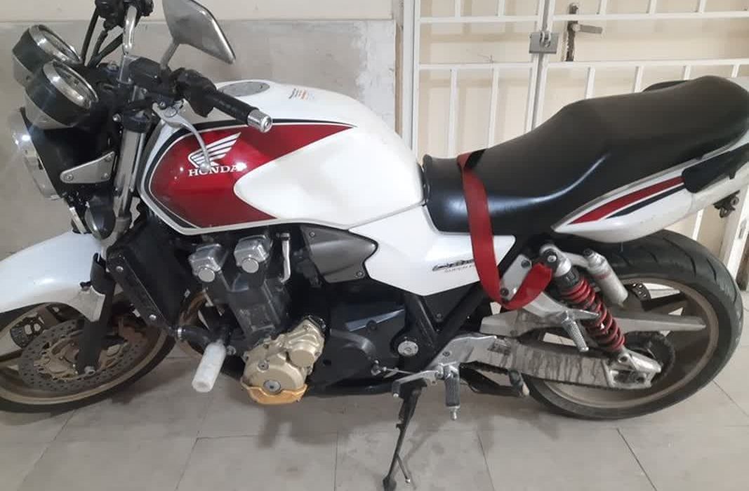 موتورسیکلت ۷ میلیاردی قاچاق در هشتگرد  لو رفت