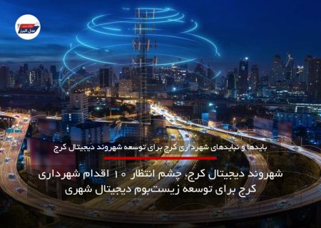 شهروند دیجیتال کرج، چشم انتظار ۱۰ اقدام شهرداری کرج برای توسعه زیست‌بوم دیجیتال شهری