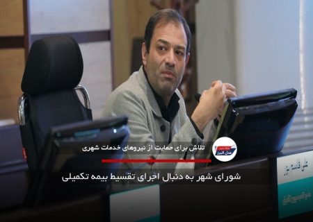 شورای شهر به دنبال اجرای تقسیط بیمه تکمیلی