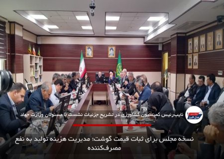 نسخه مجلس برای ثبات قیمت گوشت؛ مدیریت هزینه تولید به نفع مصرف‌کننده