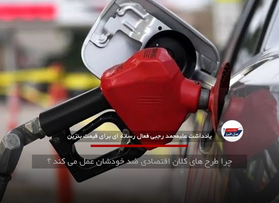 چرا طرح های کلان اقتصادی ضد خودشان عمل می کنند ؟