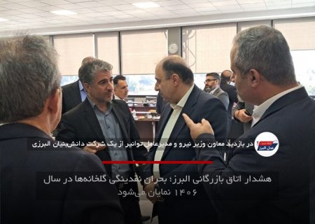 بازدید معاون وزیر نیرو از ظرفیت تولید ۶ میلیون کنتور هوشمند در البرز